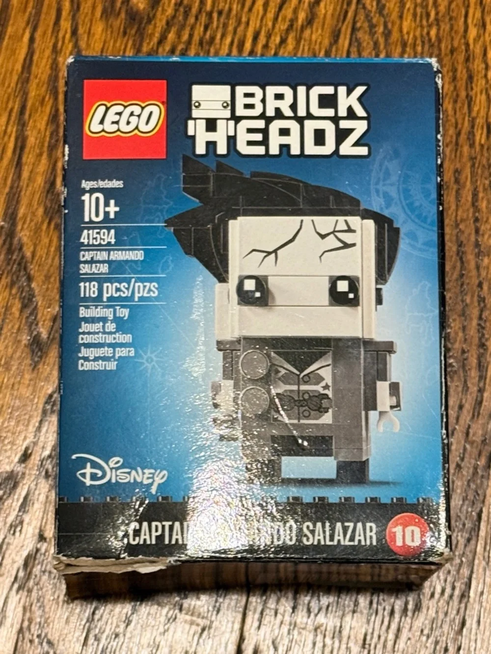 Lego Disney Brick Headz Captain Armando Salazar